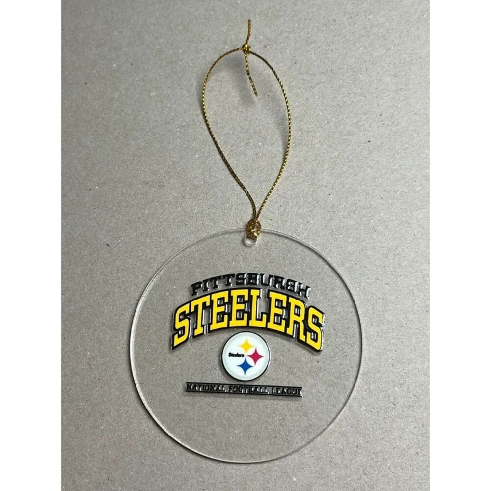 Christmas Tree Steelers Ornament football - Picture 3 of 3